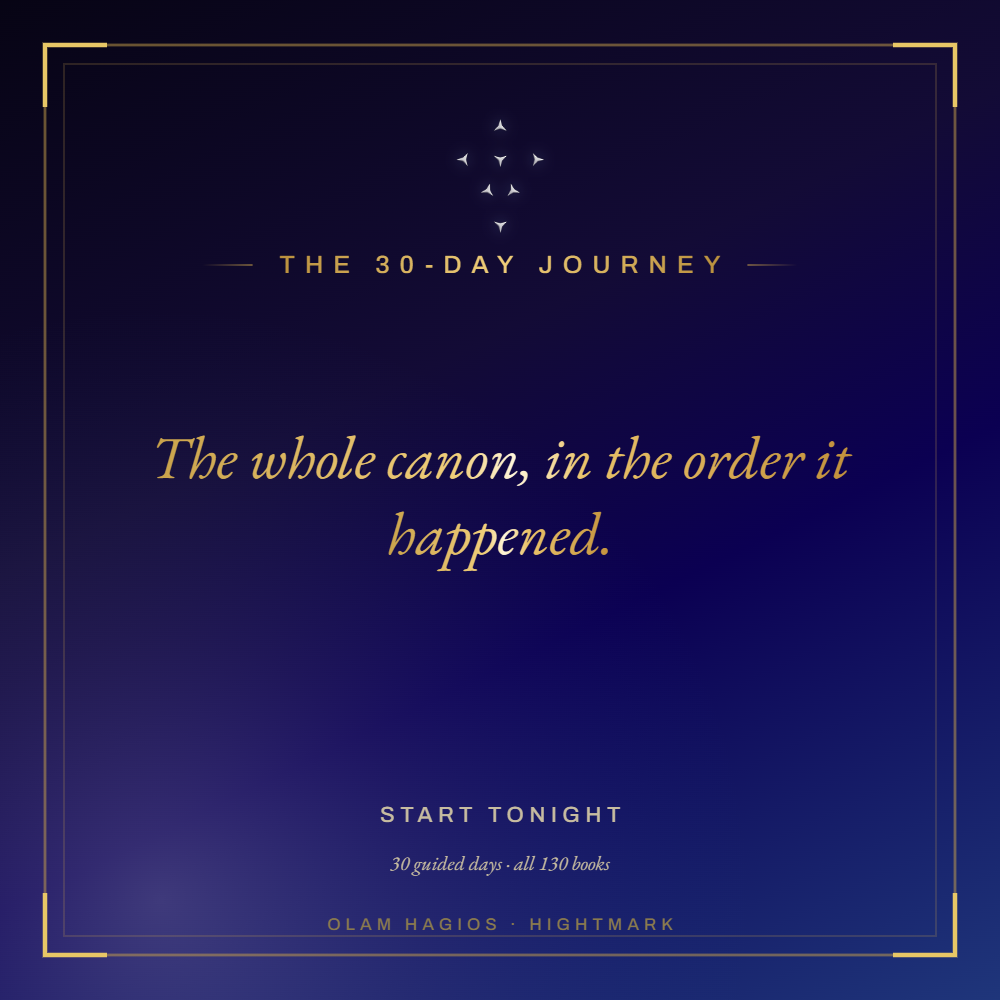 The 30-Day Chronological Reading Journey digital cover